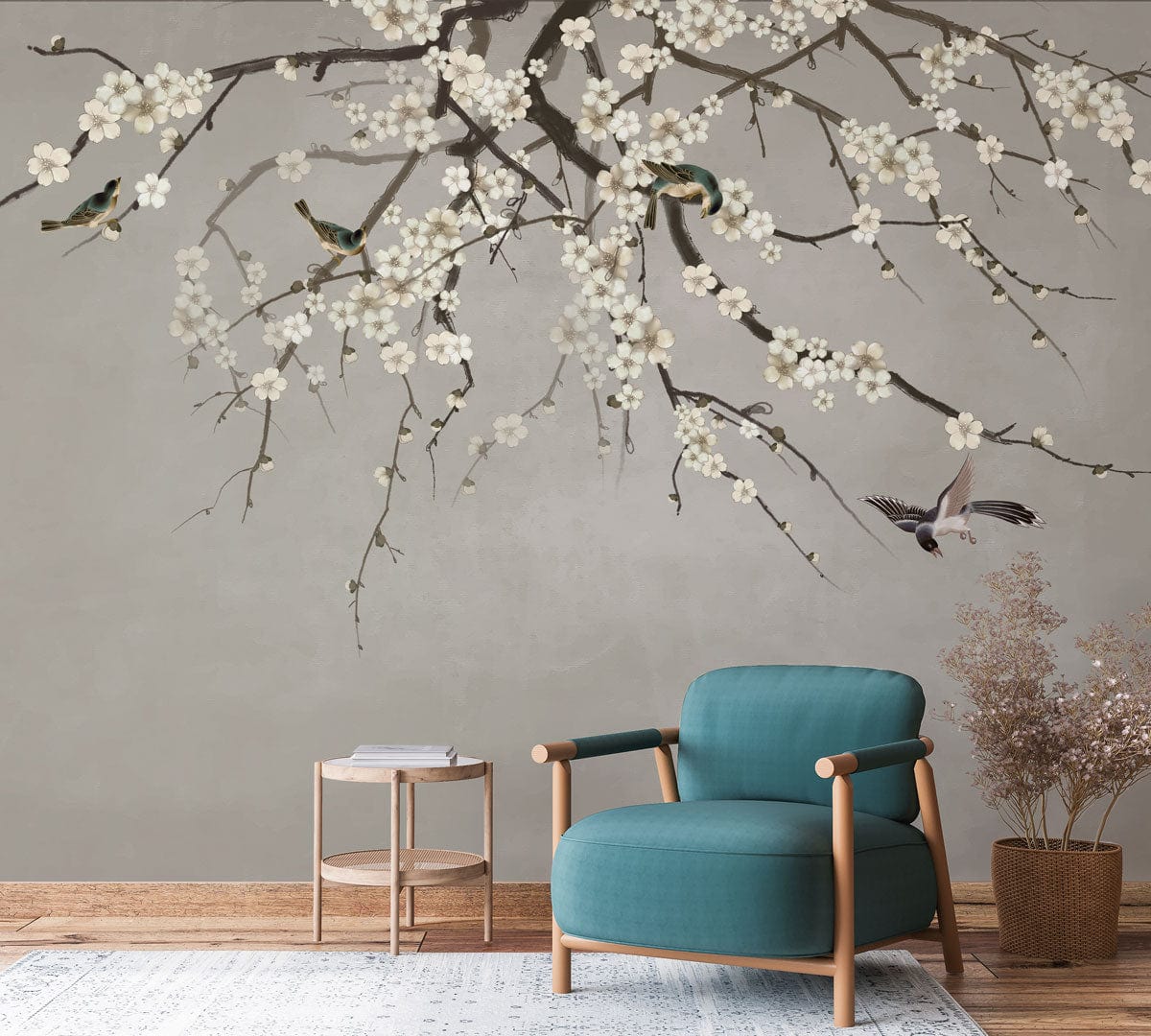 Vintage Large Birch Tree Wallpaper For Living Room Bedroom Cafe Modern  Design Wall Sticker Roll Rustic Forest Woods Home Decal - Wall Stickers -  AliExpress