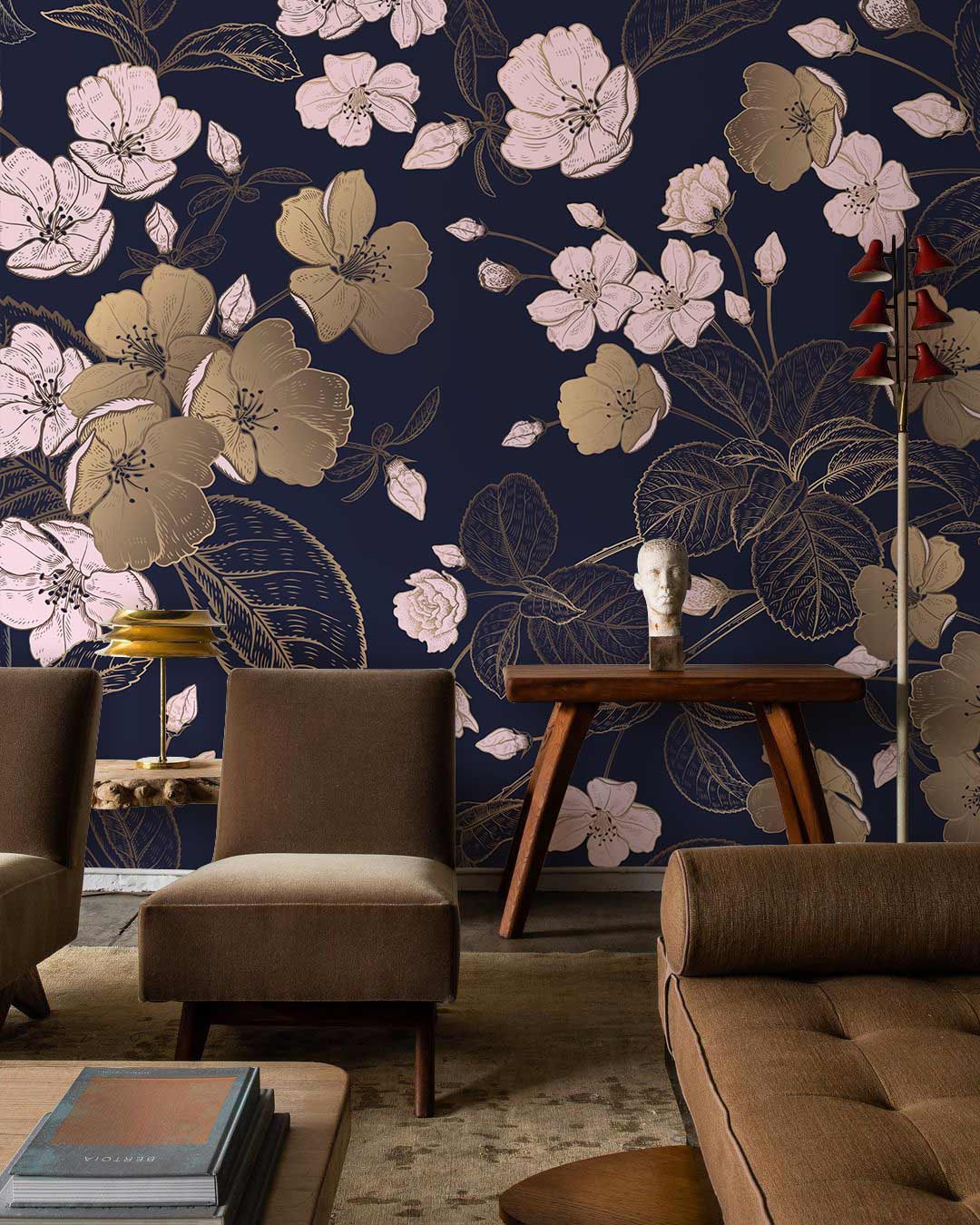 Japanese Cherry Blossom Mural Wallpaper | Flower Wallpaper UK