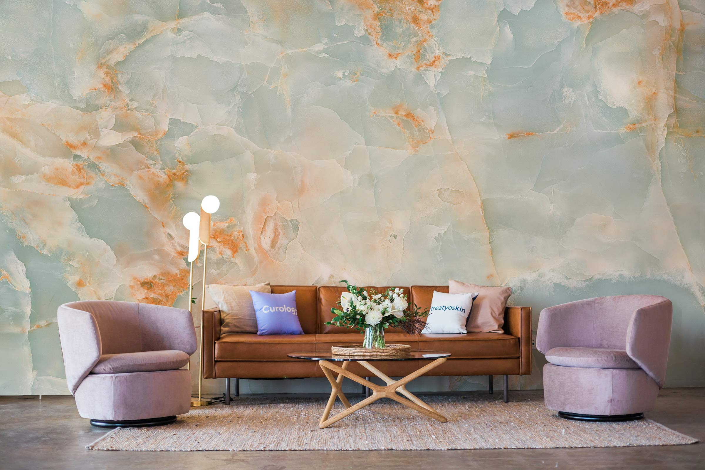 Rose Quartz Wallpaper Mural | Hovia UK | Mural wallpaper, Crystal wall,  Wall murals