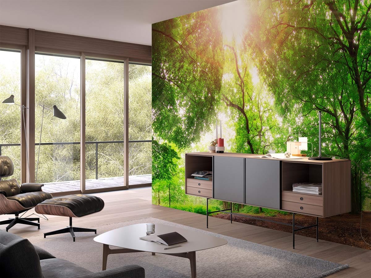 Twisty Trees Mural Wallpaper | Ever Wallpaper UK